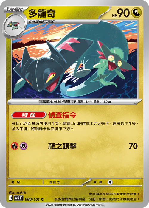 SV6F 080/101 C 多龍奇