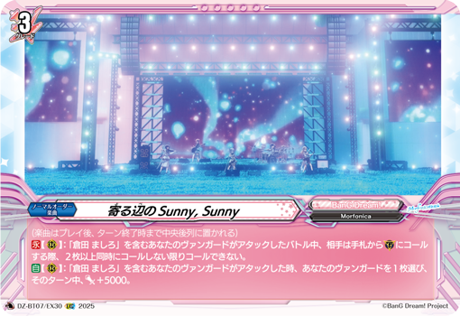 DZ-BT07/EX30 寄る辺のSunny, Sunny