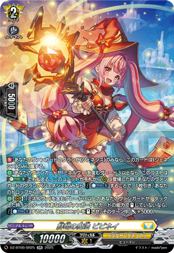 DZ-BT09/SR25 SR 鮮明の魔法 ビビネイ