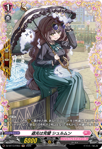 DZ-BT13/FR53 FR 遮光は完璧 シュルムン