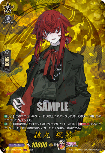 DZ-TB02/TRR 73 TRR 抜丸 祝装