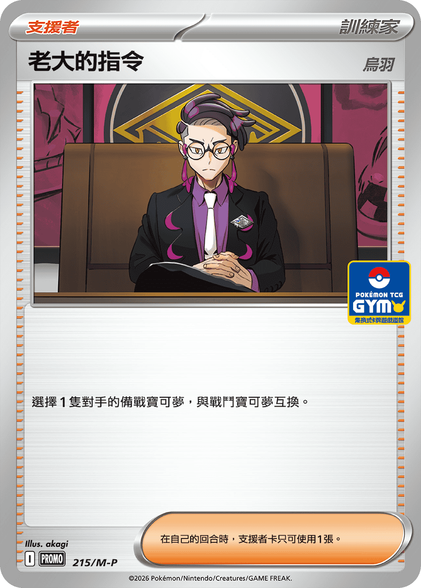 PROMO 215/M-P 老大的指令