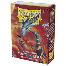 龍盾 外套 AT13352 Matte Clear Outer Sleeve (Japanese Size, 60張)