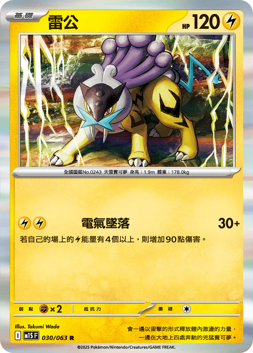 M1SF 030/063 R 雷公