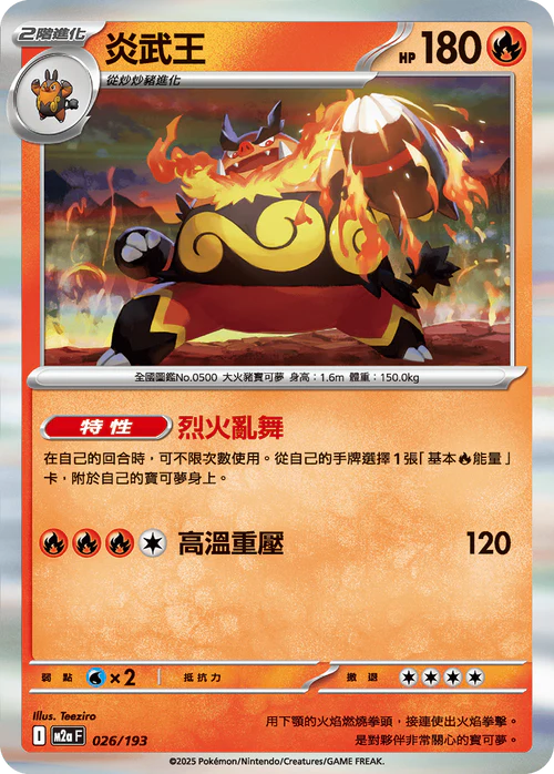 M2AF 026/193 炎武王