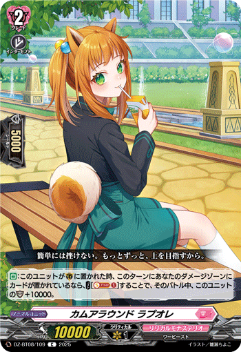 DZ-BT08/109 C カムアラウンド ラプオレ