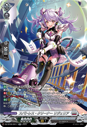 DZ-BT09/SR17 SR スパトレス・クリーナー リジェリア